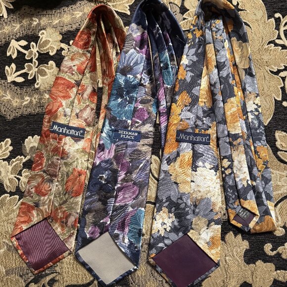 Floral Neckties (Bundle of 3) - Picture 8 of 16